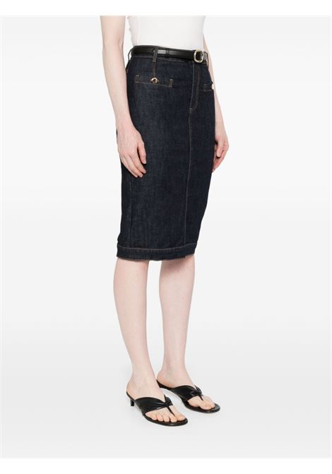 Gonna in denim blu Self-Portrait - donna SELF-PORTRAIT | PF25808MSKBL