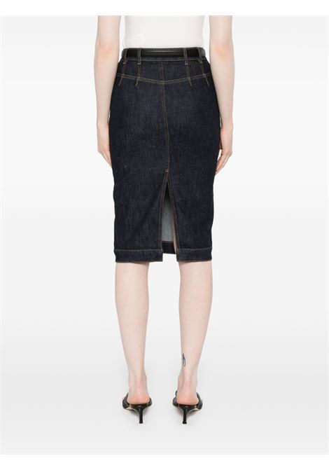 Gonna in denim blu Self-Portrait - donna SELF-PORTRAIT | PF25808MSKBL