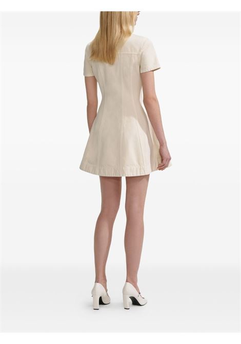 Abito mini in denim in crema Self-portrait - donna SELF-PORTRAIT | PF25811SC