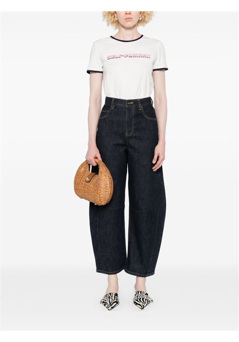 Jeans a vita alta in blu Self-portrait - donna SELF-PORTRAIT | PF25827PBL