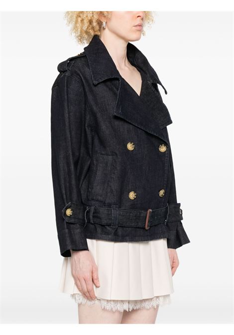 Giacca in denim blu Self-Portrait - donna SELF-PORTRAIT | PF25831JBL