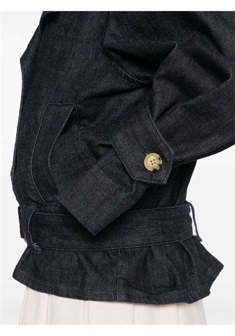 Giacca in denim blu Self-Portrait - donna SELF-PORTRAIT | PF25831JBL