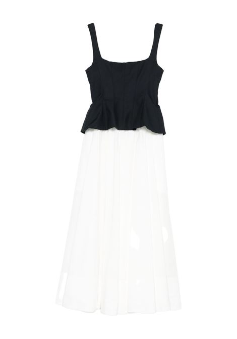 Multicolored Jolynn Combo Midi Dress Simkhai - women SIMKHAI | 4251009SBLKMLT