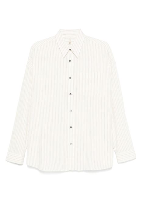 Off-white striped shirt Sunflower - men SUNFLOWER | 1263010