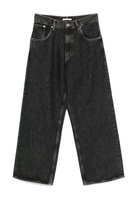 Jeans a gamba larga in nero Sunflower - uomo