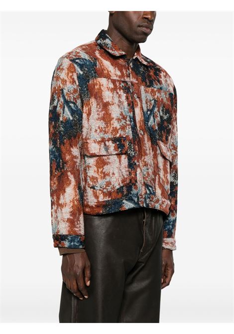 Multicolored abstract-print shirt jacket Sunflower - men SUNFLOWER | 5130020