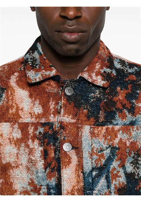 Multicolored abstract-print shirt jacket Sunflower - men SUNFLOWER | 5130020