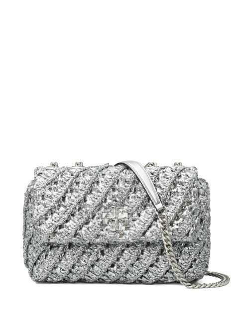 Silver kira shoulder bag tory burch - women TORY BURCH | Shoulder bags | 169109040