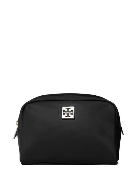 Trousse make up Virginia in nero Tory burch - donna TORY BURCH | Borse a mano | 169507001