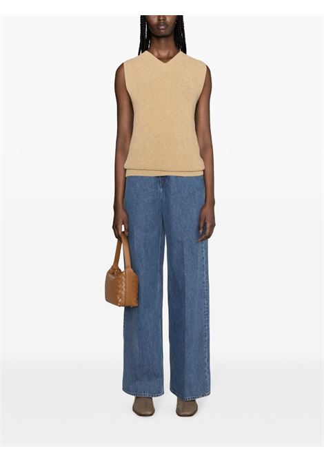 Jeans a gamba ampia in indaco Rick Owens - uomo TOTEME | 242WRB2426FB0045167
