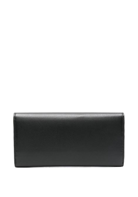 Black T-lock leather wallet Toteme - women TOTEME | 251WAM0041LE0025001