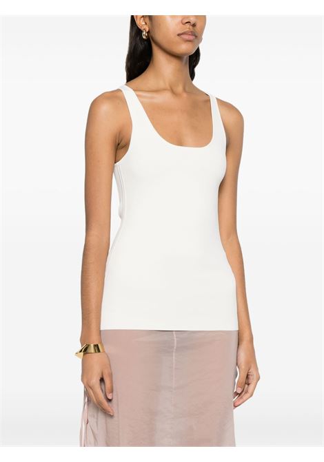 White knit tank top Toteme - women TOTEME | 252WRT0504YA0187047