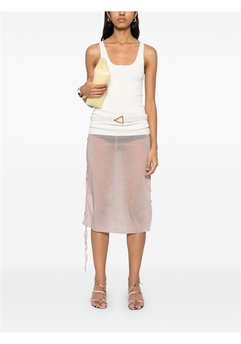 White knit tank top Toteme - women TOTEME | 252WRT0504YA0187047
