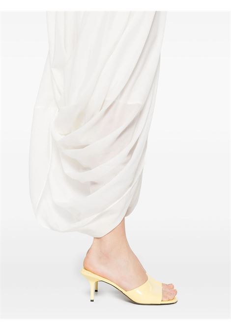 Gonna drapeggiata cocoonin bianco Toteme - donna TOTEME | 253WRB0306FB0430047