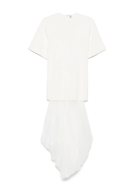 White cocoon tank dress Toteme - women
