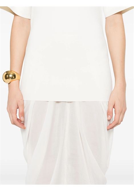 White cocoon tank dress Toteme - women TOTEME | 253WRD0215YA0187047