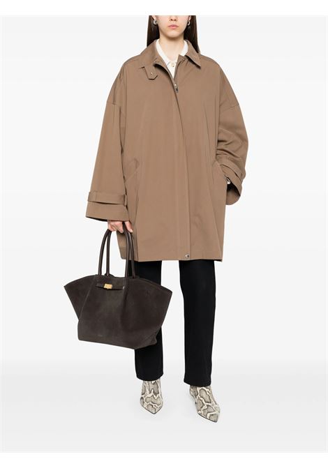 Beige oversized trench coat Toteme - women TOTEME | 253WRO0220FB0490288