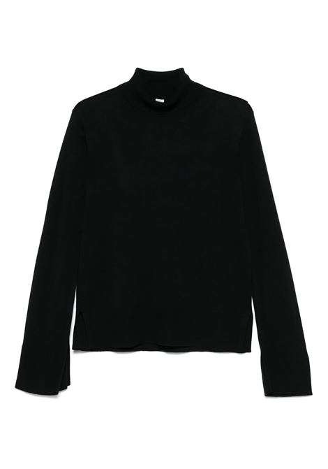 Black Slit sleeve turtleneck Toteme - women TOTEME | 253WRT0535YA0079001