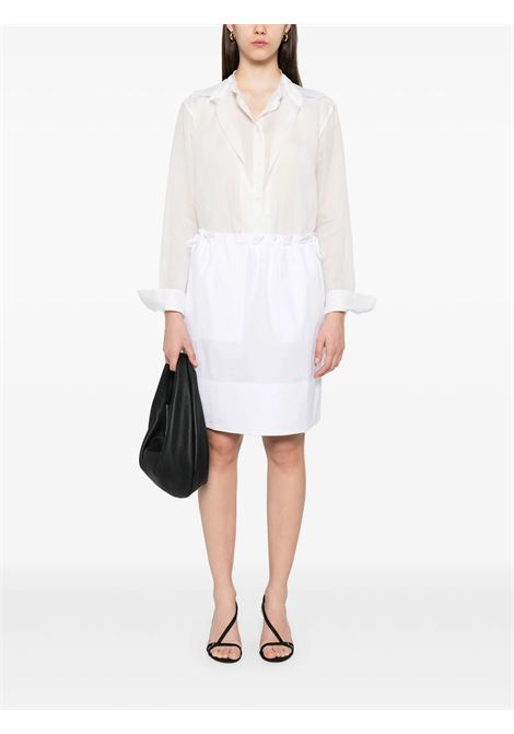 Camicia con doppio colletto in bianco Toteme - donna TOTEME | 253WRT0544FB0434047