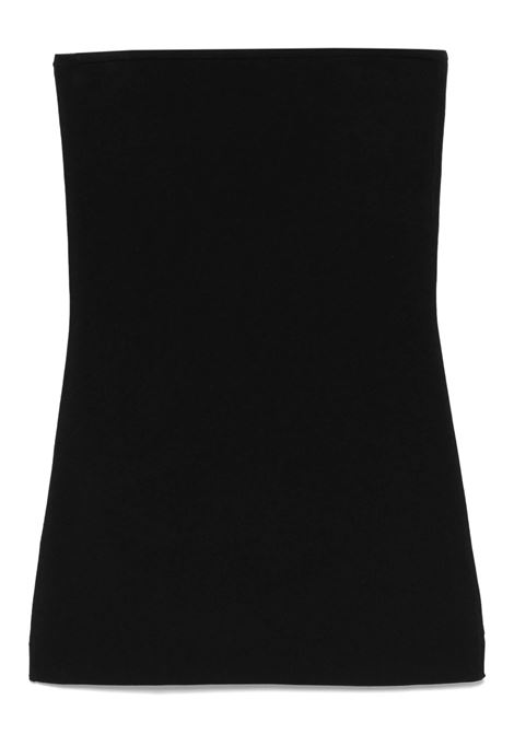 Black bandeau top Toteme - women TOTEME | 253WRT0575YA0187001