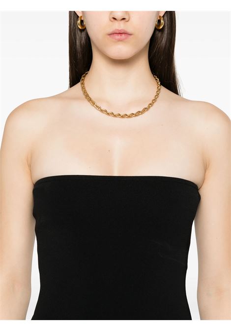 Black bandeau top Toteme - women TOTEME | 253WRT0575YA0187001