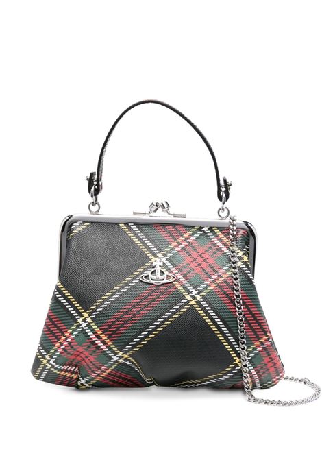 Black tartan Granny mini bag Vivienne Westwood - women VIVIENNE WESTWOOD | Hand bags | 4B010006WS0022N302