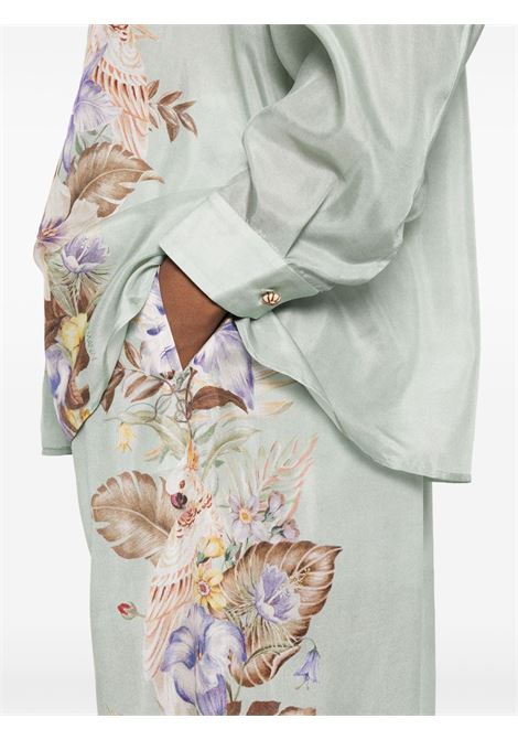 Light blue Coco trousers Zimmermann - women ZIMMERMANN | 3524PSS254SGMTFL