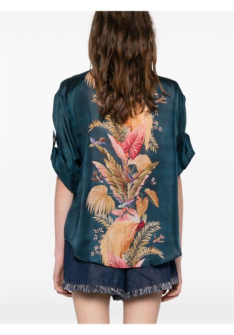 Blue Ascension Relaxed Shirt Zimmermann - women ZIMMERMANN | 3573TSS253DBPFL