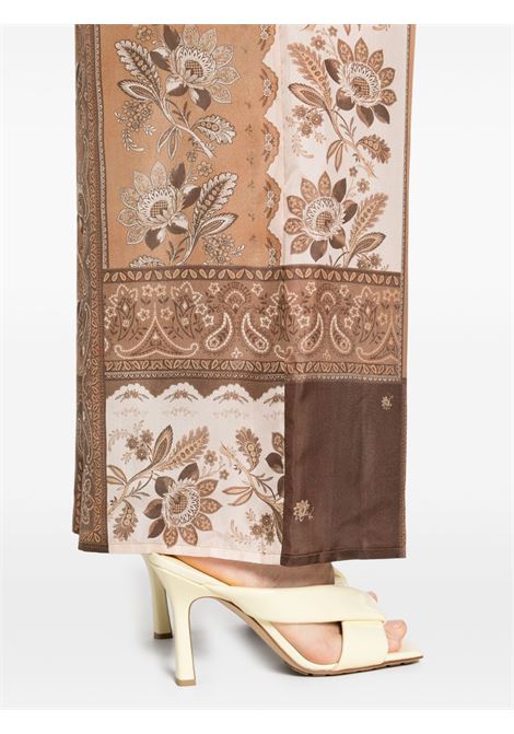Pantaloni con stampa bandana Lucky in marrone Zimmermann - donna ZIMMERMANN | 3590PSS252CHCBAN