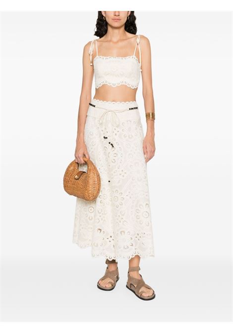 Top corto in avorio Zimmermann - donna ZIMMERMANN | 4245TSS251IVO