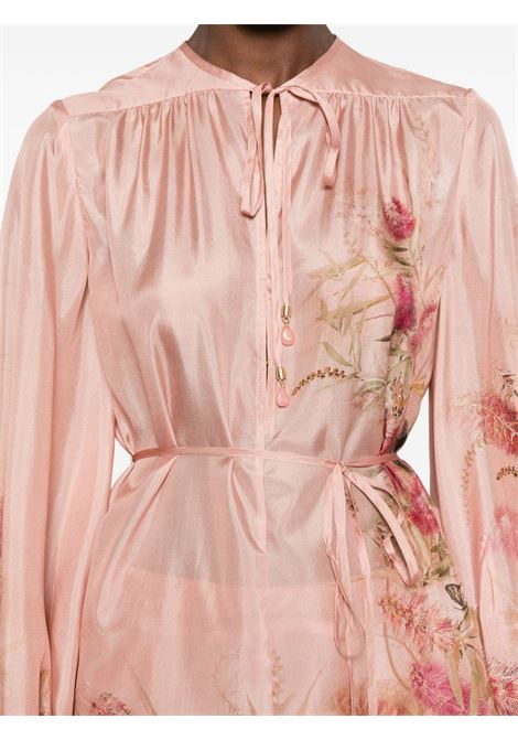 Pink Cascadian blouse Zimmermann - women ZIMMERMANN | 4251TSS255PNKBOTFLO