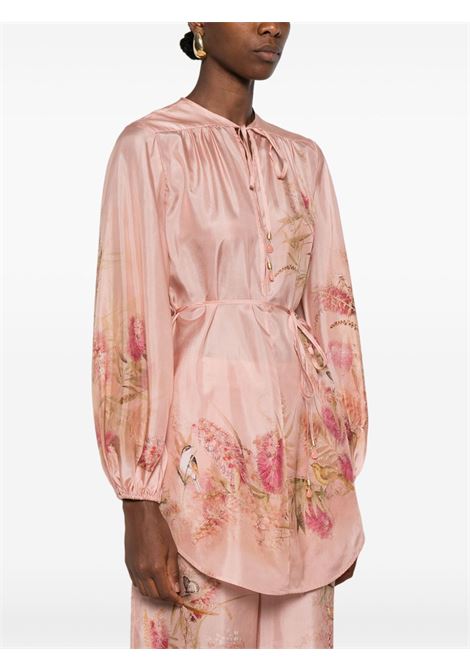Pink Cascadian blouse Zimmermann - women ZIMMERMANN | 4251TSS255PNKBOTFLO