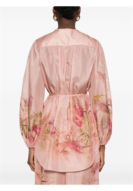 Pink Cascadian blouse Zimmermann - women ZIMMERMANN | 4251TSS255PNKBOTFLO