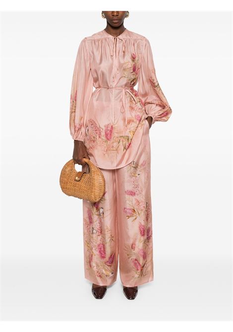 Pink Cascadian blouse Zimmermann - women ZIMMERMANN | 4251TSS255PNKBOTFLO
