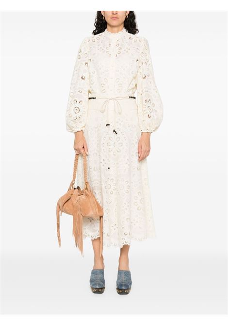 Camicia con ricamo floreale in avorio Zimmermann - donna ZIMMERMANN | 4253TSS251IVO