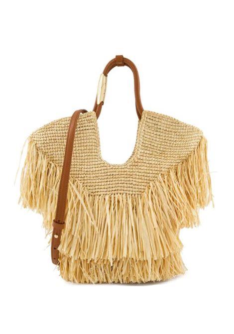 Beige Goldentime raffia bag Zimmermann - women ZIMMERMANN | 4470XS25A2NAT
