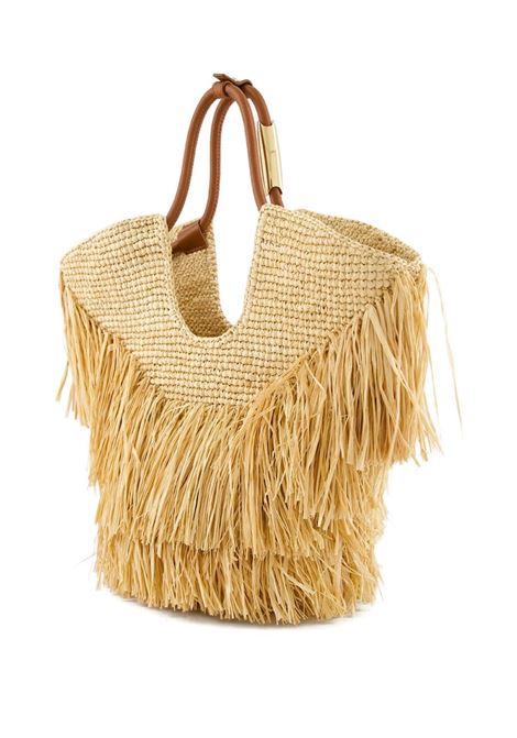 Beige Goldentime raffia bag Zimmermann - women ZIMMERMANN | 4470XS25A2NAT