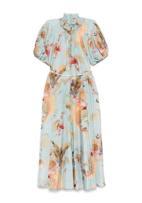 Abito a fiori ascension billow multicolore Zimmermann - donna ZIMMERMANN | 4554DSS253AQPLMFLO