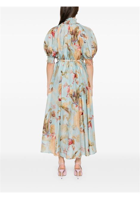 Abito a fiori ascension billow multicolore Zimmermann - donna ZIMMERMANN | 4554DSS253AQPLMFLO