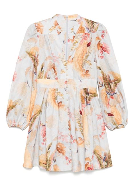 Light blue Ascension mini dress Zimmermann - women ZIMMERMANN | 5147DSS253LBPFL