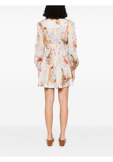 Light blue Ascension mini dress Zimmermann - women ZIMMERMANN | 5147DSS253LBPFL