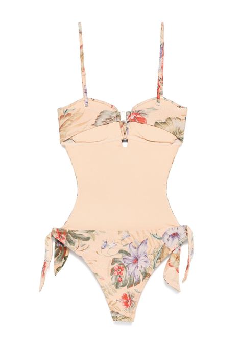 Costume a fiori coco in rosa Zimmermann - donna ZIMMERMANN | 9183WSS254TANMULFLO