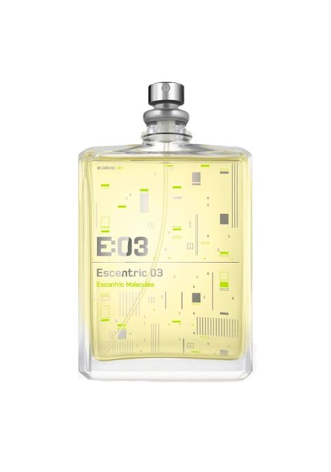 Escentric 03 perfume Escentric Molecule - unisex ESCENTRIC MOLECULE | Perfumes | MLCE03100MLUNITMLT