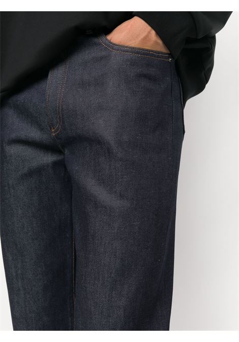 Blue Martin mid-rise straight-leg jeans - men A.P.C. | COZZIH09121IAI