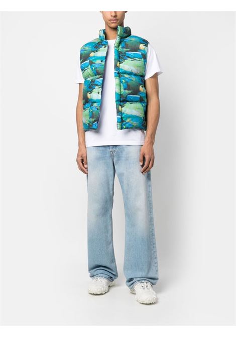 Gilet con stampa grafica multicolore - uomo ERL | ERL06J0061