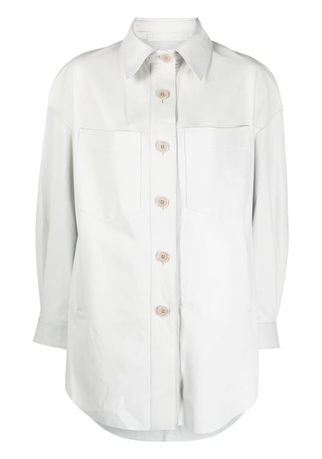 White oversized shirt jacket - women SALVATORE SANTORO | Outerwear | 44030DIVRY