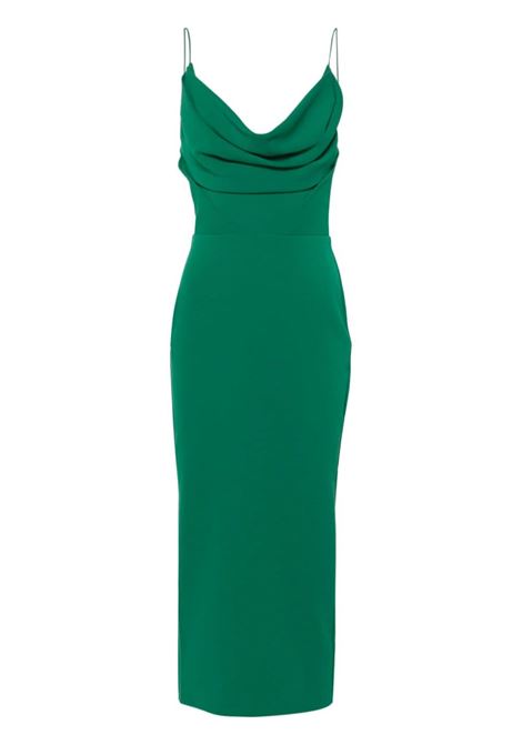 Abito drappeggiato in verde di Alex Perry - donna ALEX PERRY | Abiti | D1292SS24EMRLD
