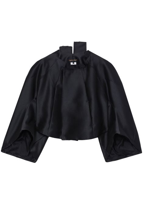 Black cropped blouse Comme Des Garçons - women COMME DES GARCONS | Blouses | GMJ0231