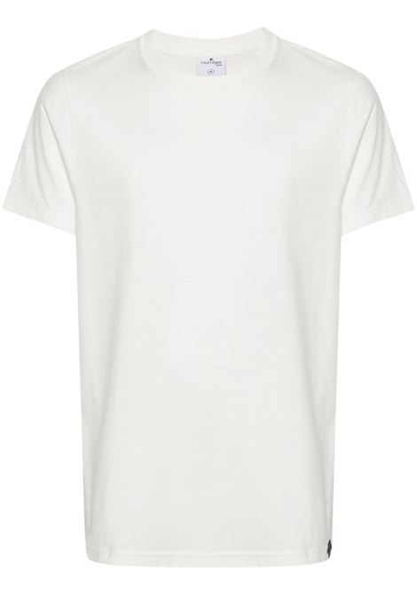 T-shirt girocollo in bianco - uomo COURRÈGES | T-shirt | 124JTS008JS01070001