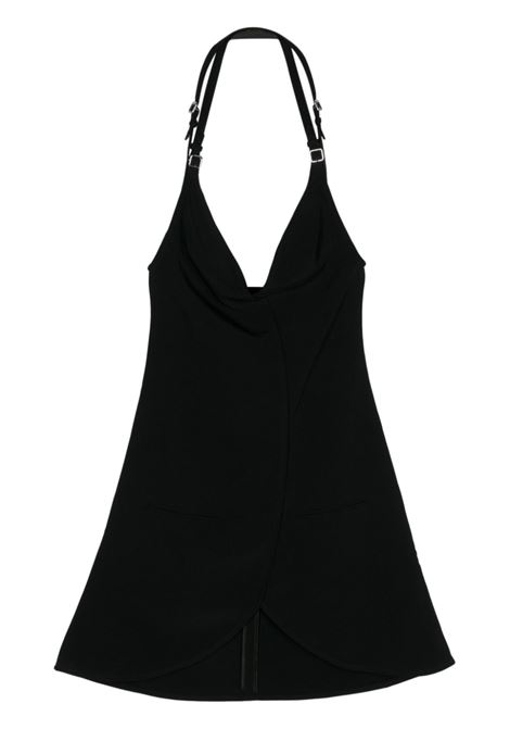 Black Ellipse mini dress Courreges - women
